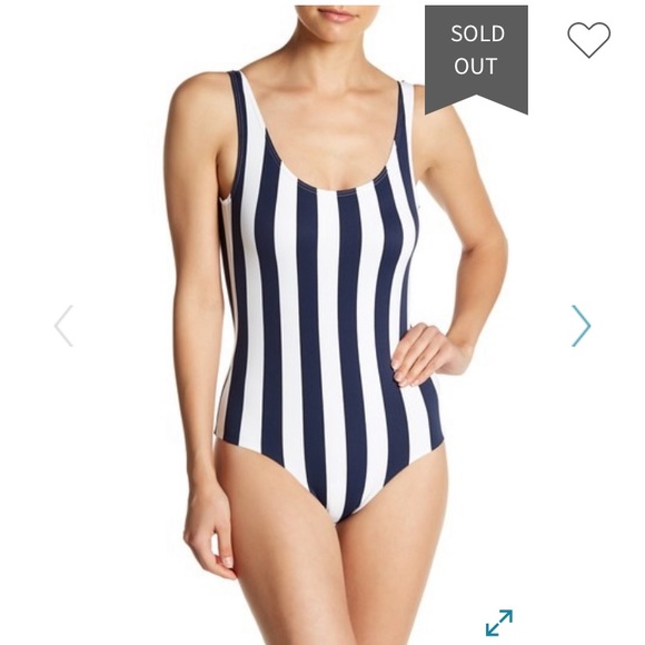 Onia Other - Onia Kelly One Piece Deep Navy Stripe Large